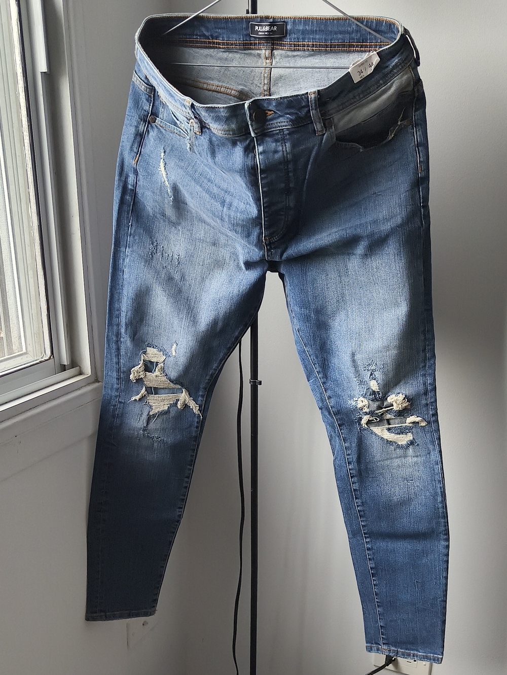 Rue21 Light Blue Ripped Skinny Jeans